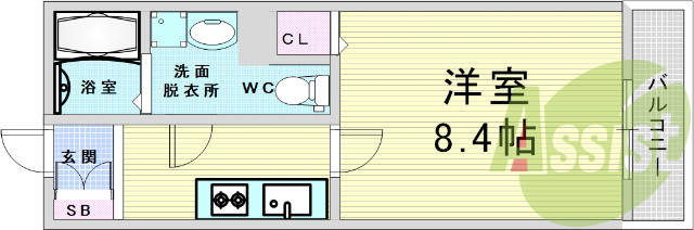 大阪市北区天満橋。R SQUARE東天満