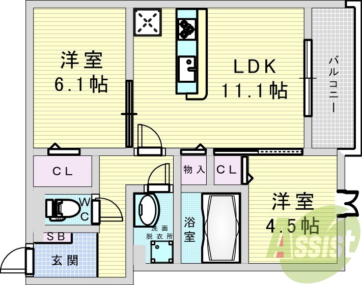 間取図