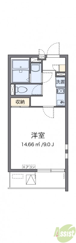 代表的な間取のため実際の間取とは異なる場合があります