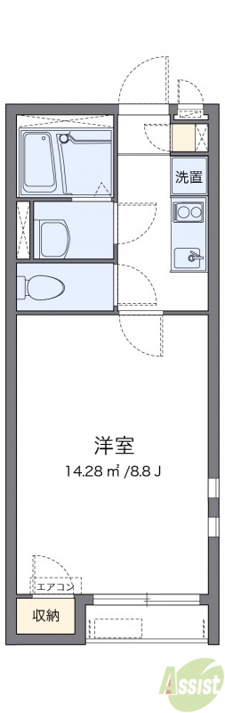代表的な間取のため実際の間取とは異なる場合があります