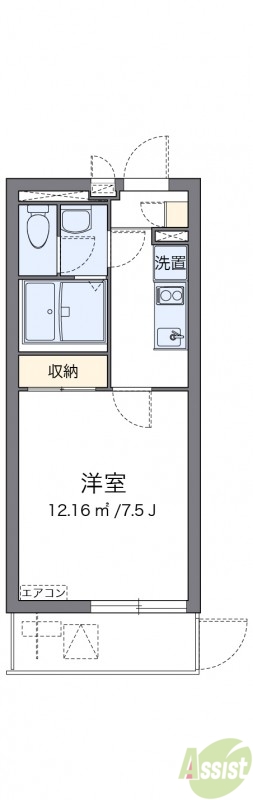 代表的な間取のため実際の間取とは異なる場合があります