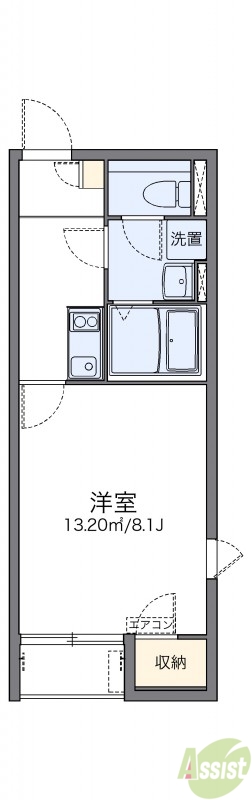 代表的な間取のため実際の間取とは異なる場合があります