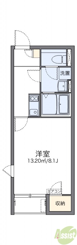代表的な間取のため実際の間取とは異なる場合があります