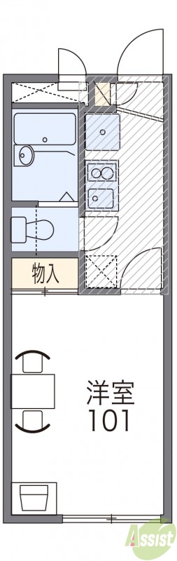代表的な間取のため実際の間取とは異なる場合があります
