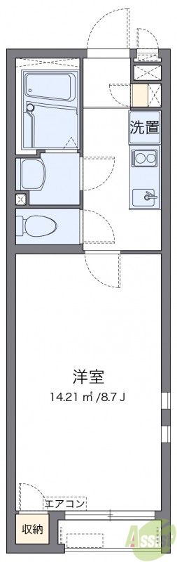 1階の間取り図