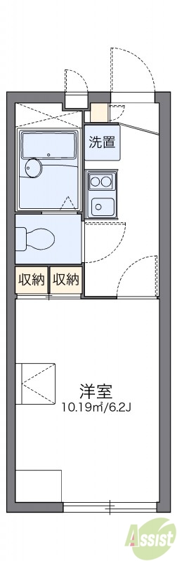 1階の間取り図