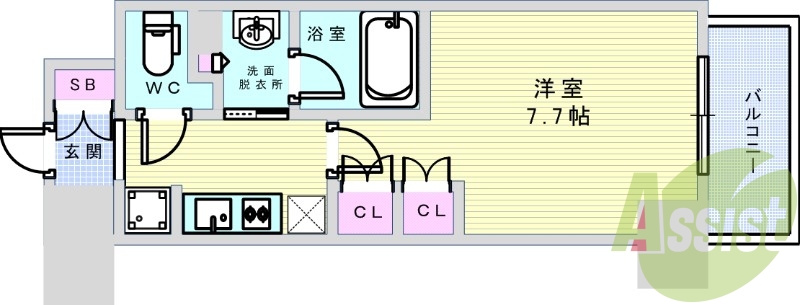 12階の間取り図