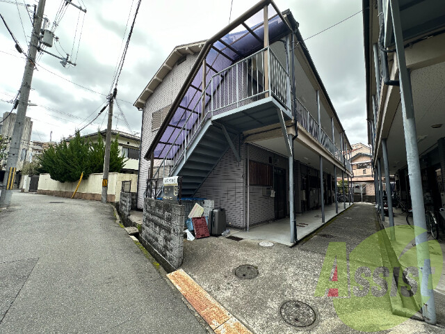 サンライフ麻田B棟の外観