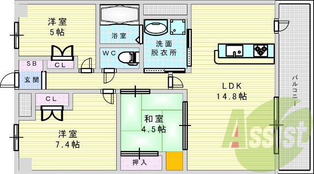 間取図