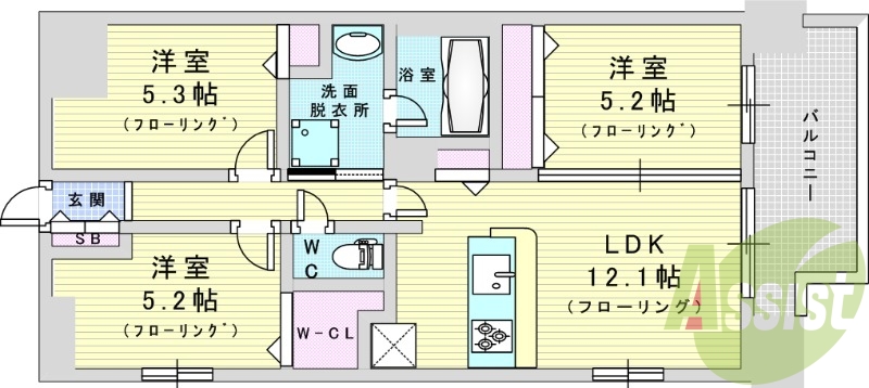 間取図