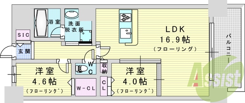 間取図