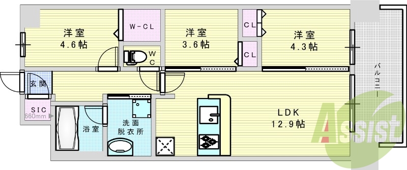 間取図