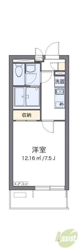 代表的な間取のため実際の間取とは異なる場合があります