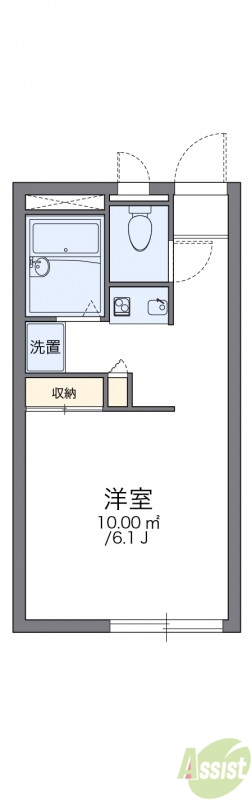1階の間取り図