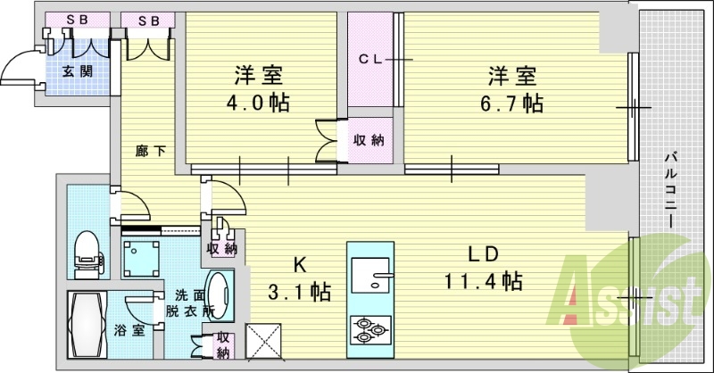 間取図