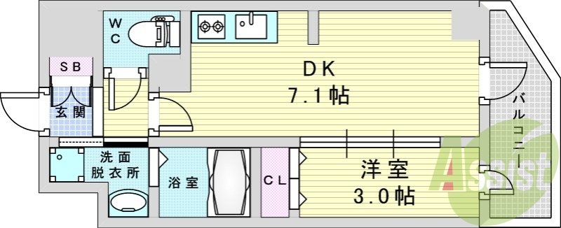 間取図