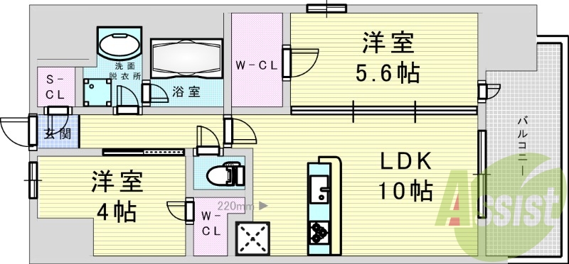 間取図