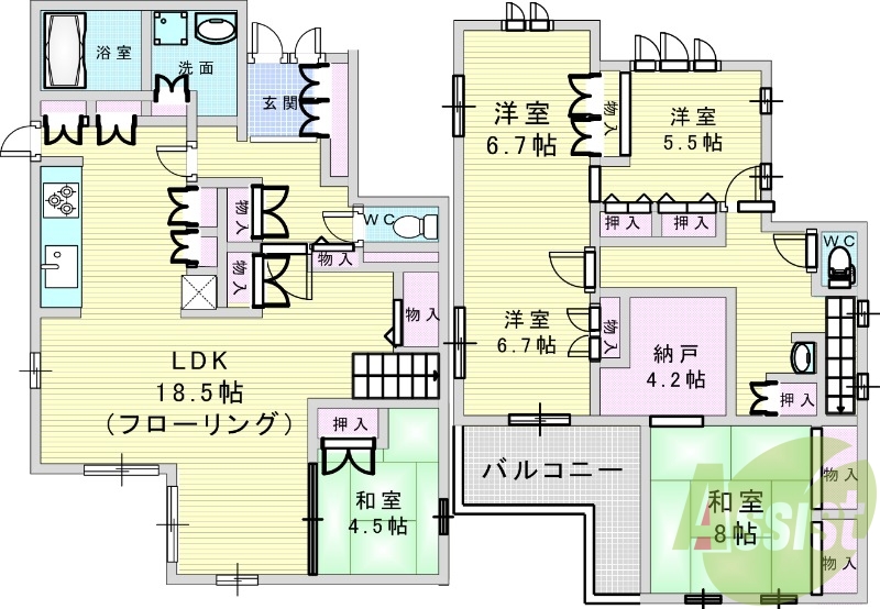 間取図