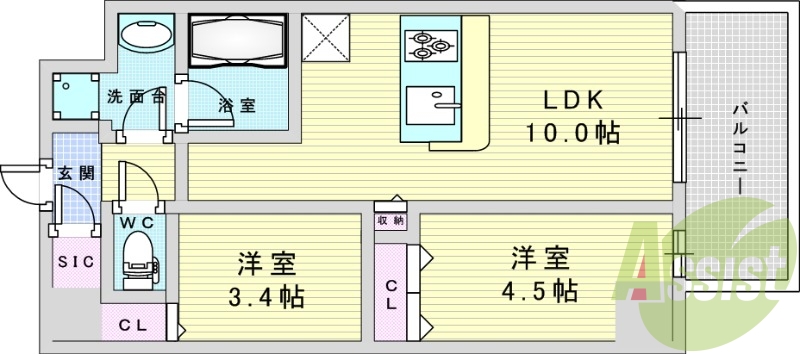 間取図