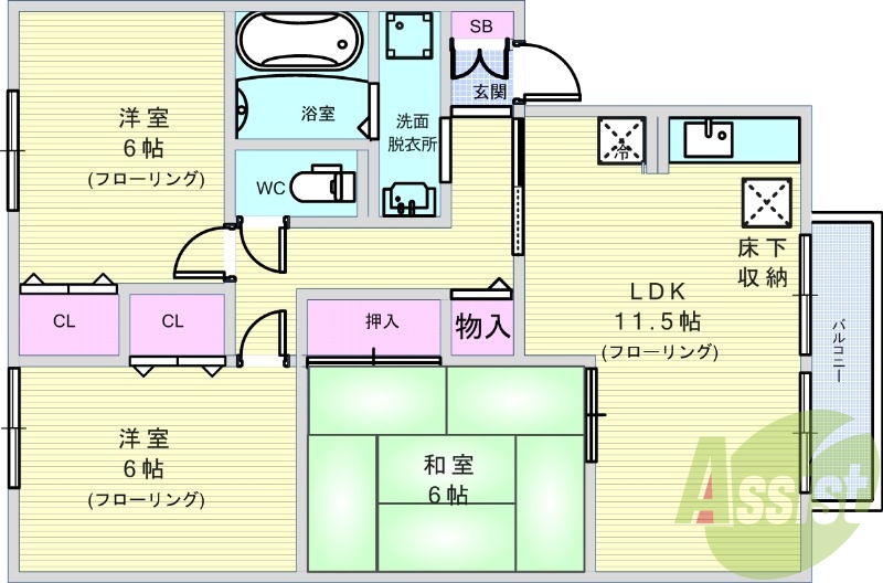 間取図