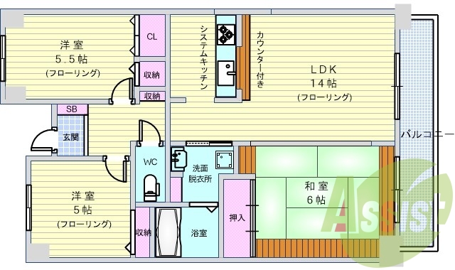 間取図