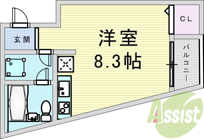 3階の間取り図