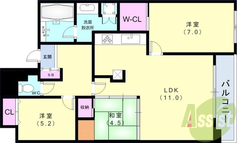 間取図