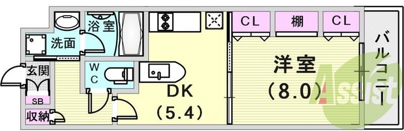 広めの1DK出ましたよー