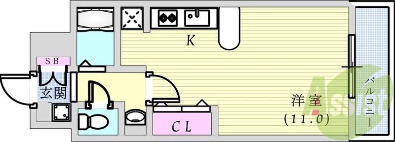 11帖と広いですよ、