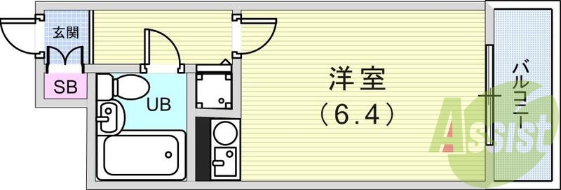 光と風がたっぷり入って爽やかな室内