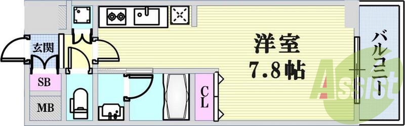 3階の間取り図