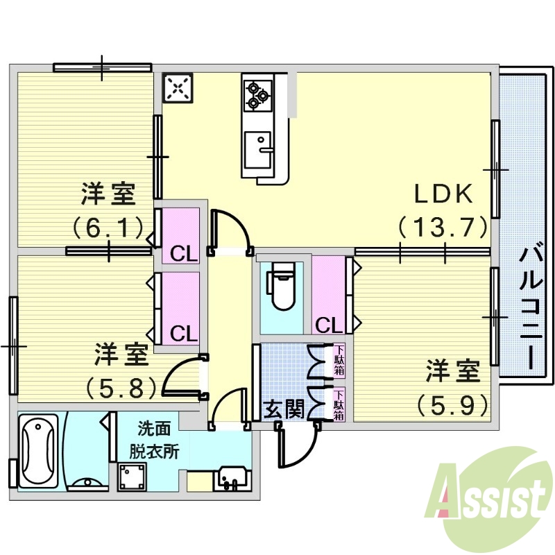 間取図