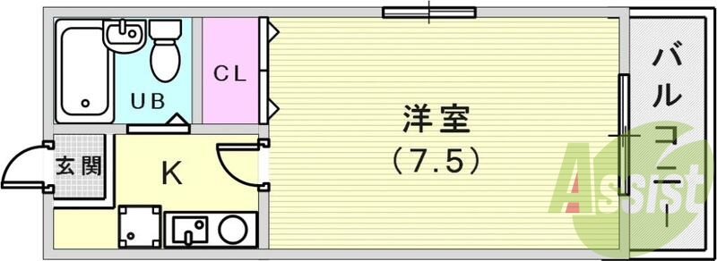 広々としたお部屋です