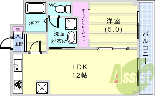 安らぎをもたらすプライベート空間