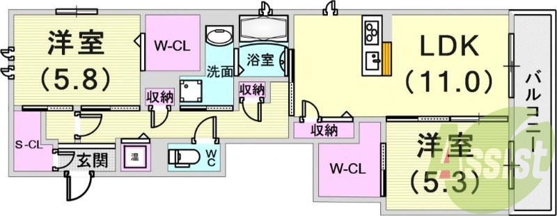 間取図