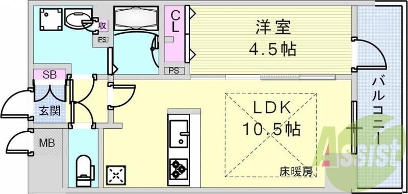 人気の間取りですよー♪