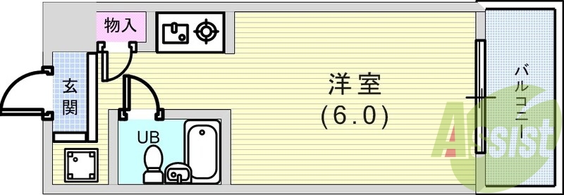 7階の間取り図