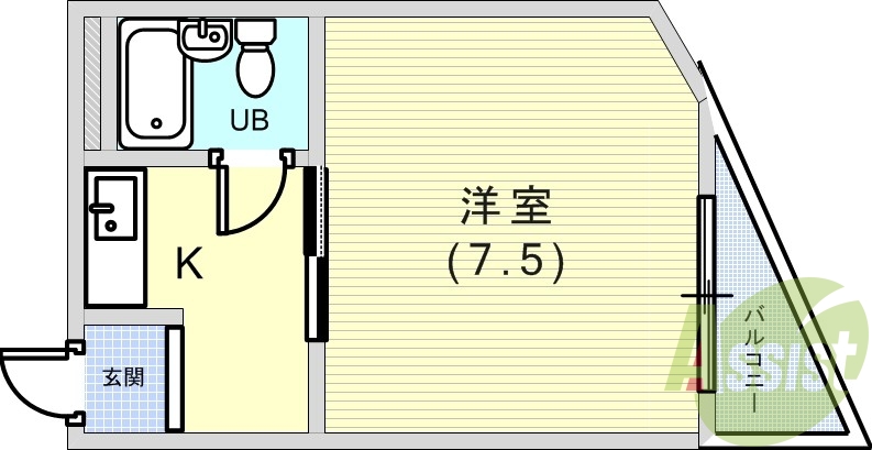 3階の間取り図