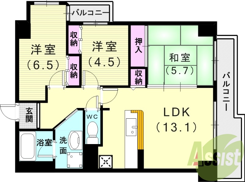 間取図