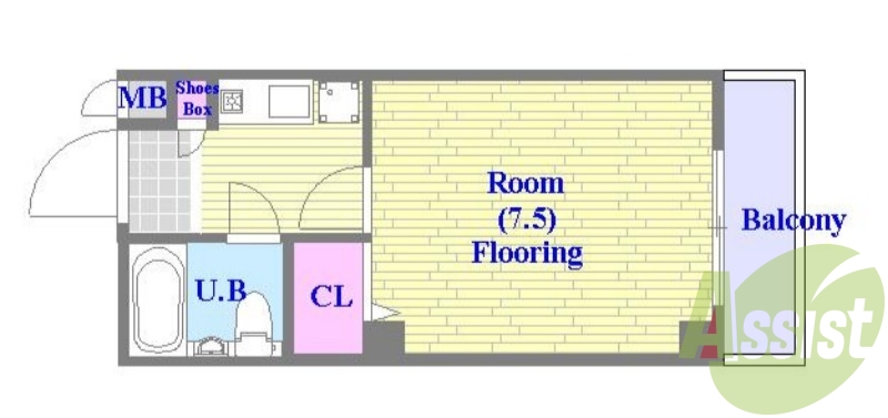 シンプルな住み心地を実感できる素敵な間取りになってます。