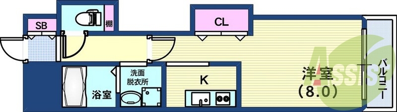 10階の間取り図