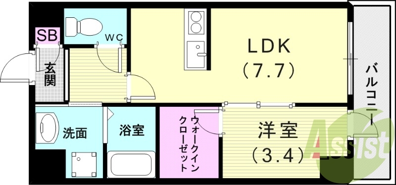 間取図