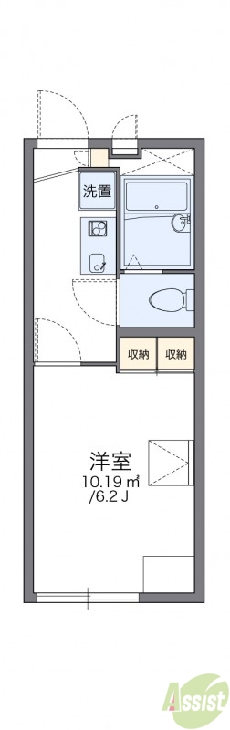 1階の間取り図