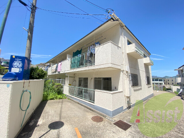 昭郷ツインハイツＢ棟の外観