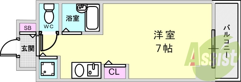3階の間取り図