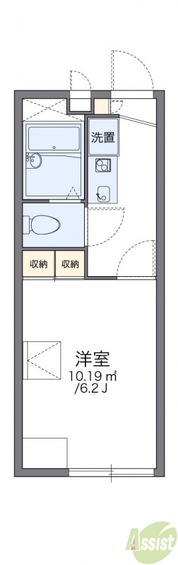 2階の間取り図