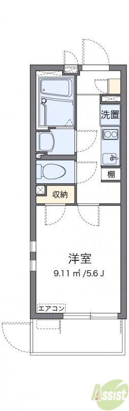 代表的な間取のため実際の間取とは異なる場合があります