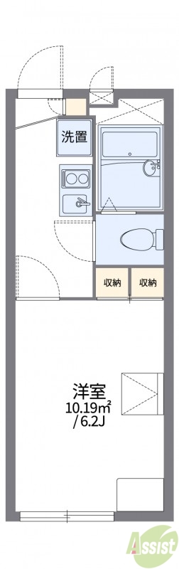 2階の間取り図