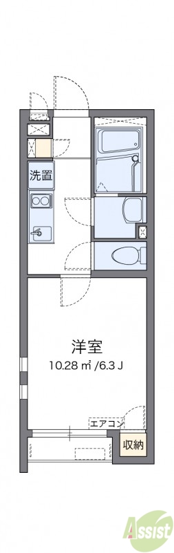 代表的な間取のため実際の間取とは異なる場合があります
