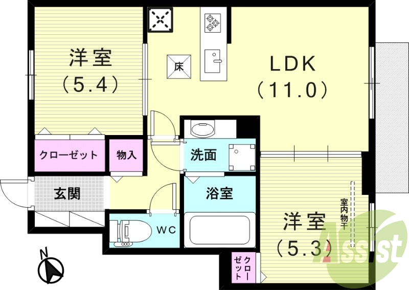 間取図